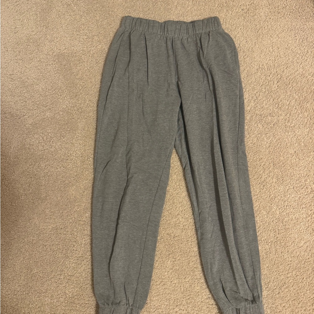 Gray Teens Jogger Pants